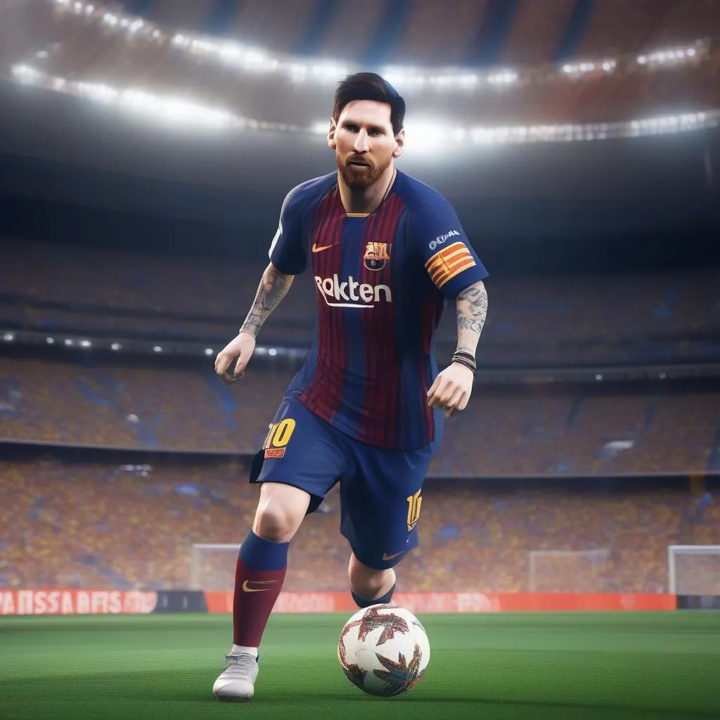 Messi FIFA 3: Huyền thoại &quot;La Pulga&quot; trên sân cỏ ảo