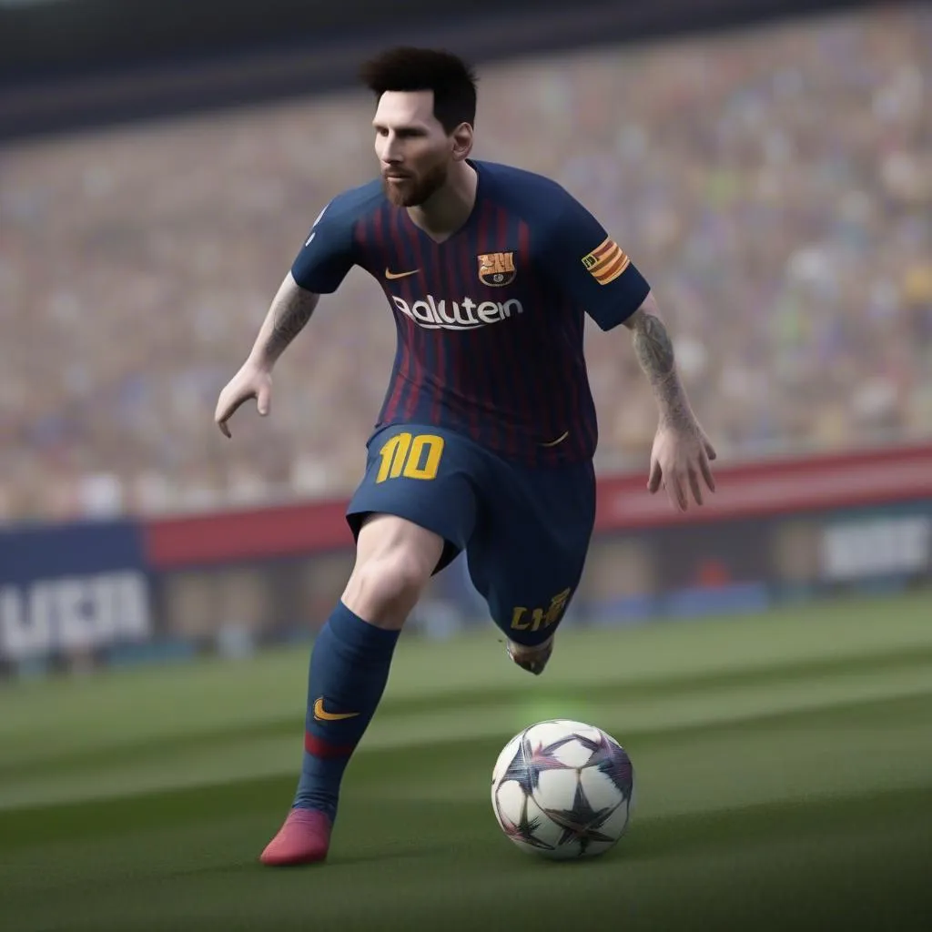 Messi FO4 trong game