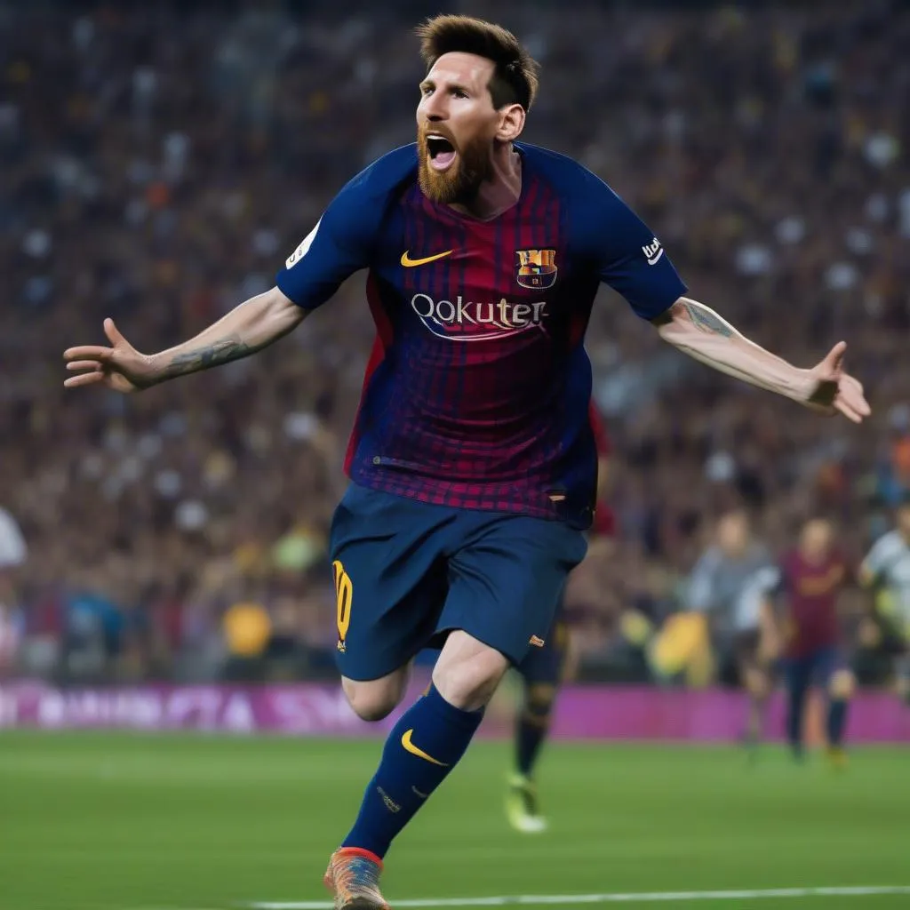 Messi ghi bàn thắng đẹp mắt