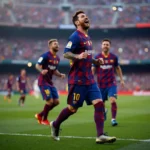 Messi ghi bàn thắng thứ 500