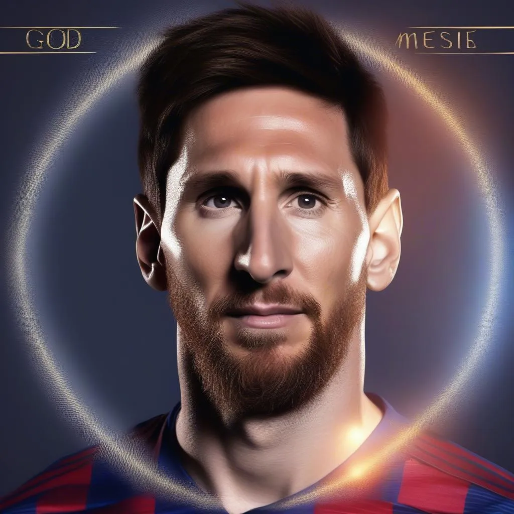 Hình ảnh meme God Messi