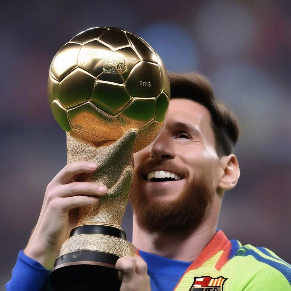 Lionel Messi nâng cao danh hiệu Quả bóng Vàng 2022, khẳng định vị thế "Vua bóng đá"