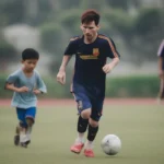 Messi Hà Tĩnh tập luyện tại PVF - Học viện bóng đá hàng đầu Việt Nam