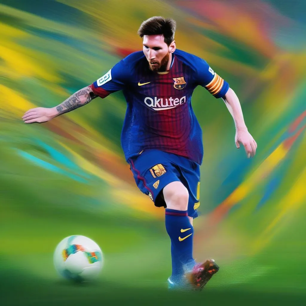 Hình nền Messi đẹp nhất: Góc nhìn ấn tượng với kỹ thuật điêu luyện