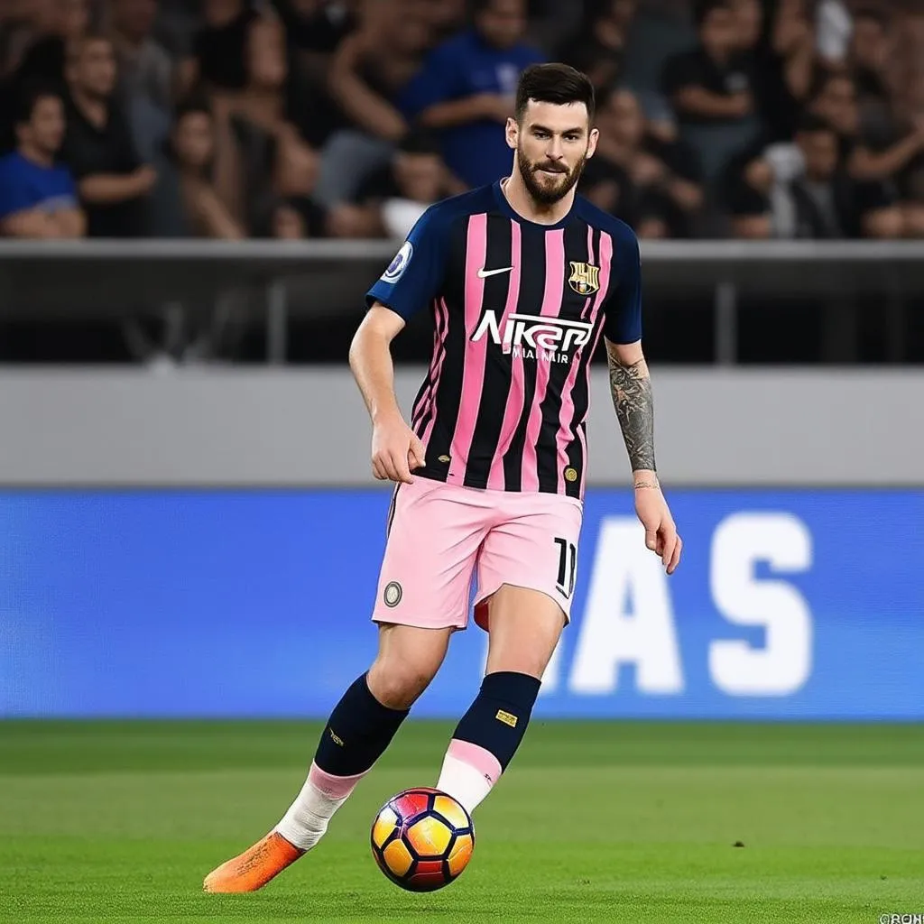 Lionel Messi trong màu áo Inter Miami