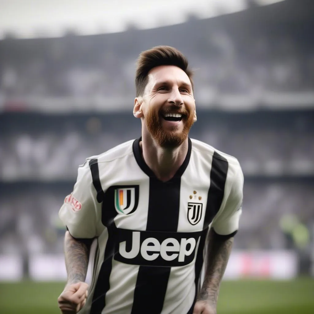 Messi khoác áo Juventus, một dấu ấn không thể nào quên