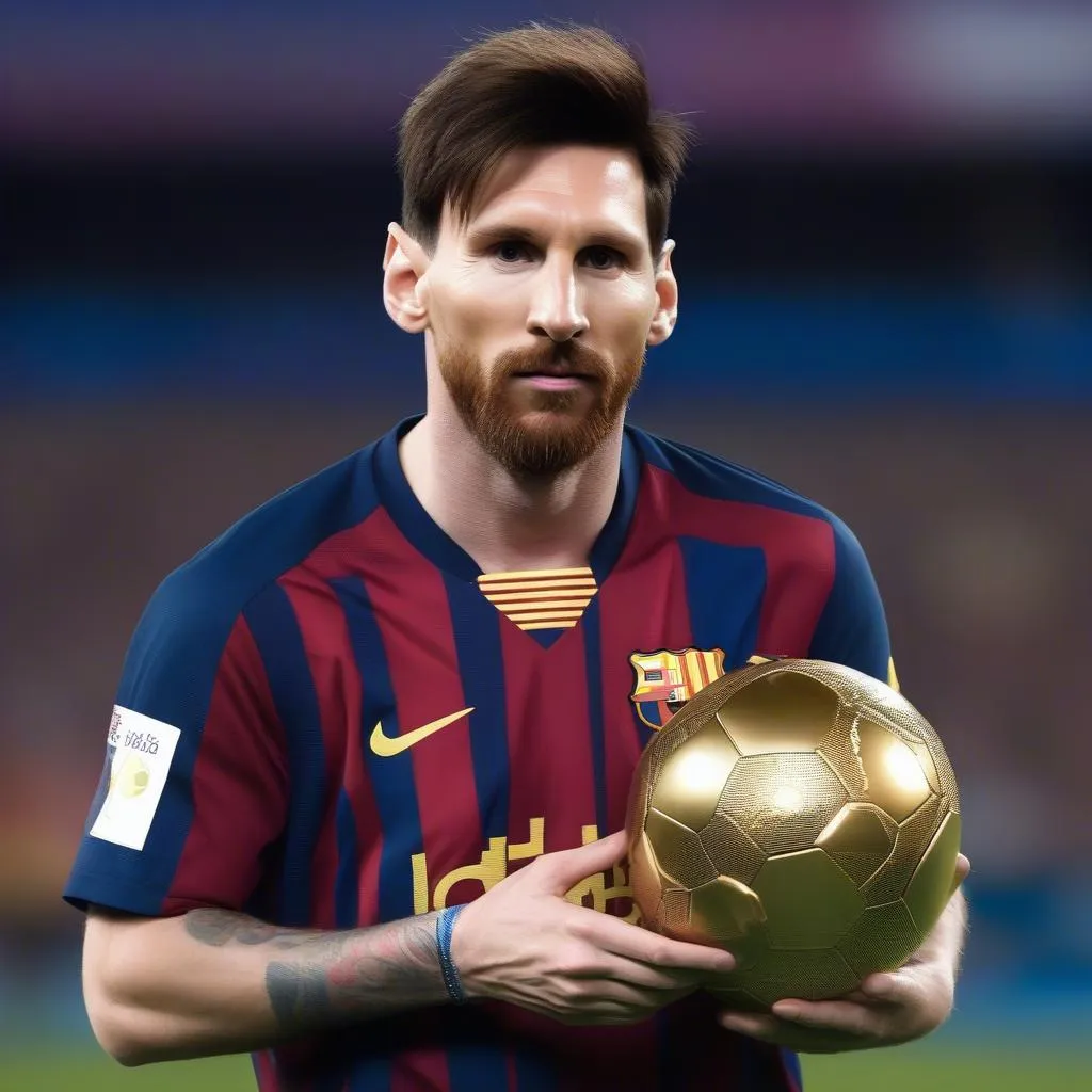 Messi khoác áo Barca