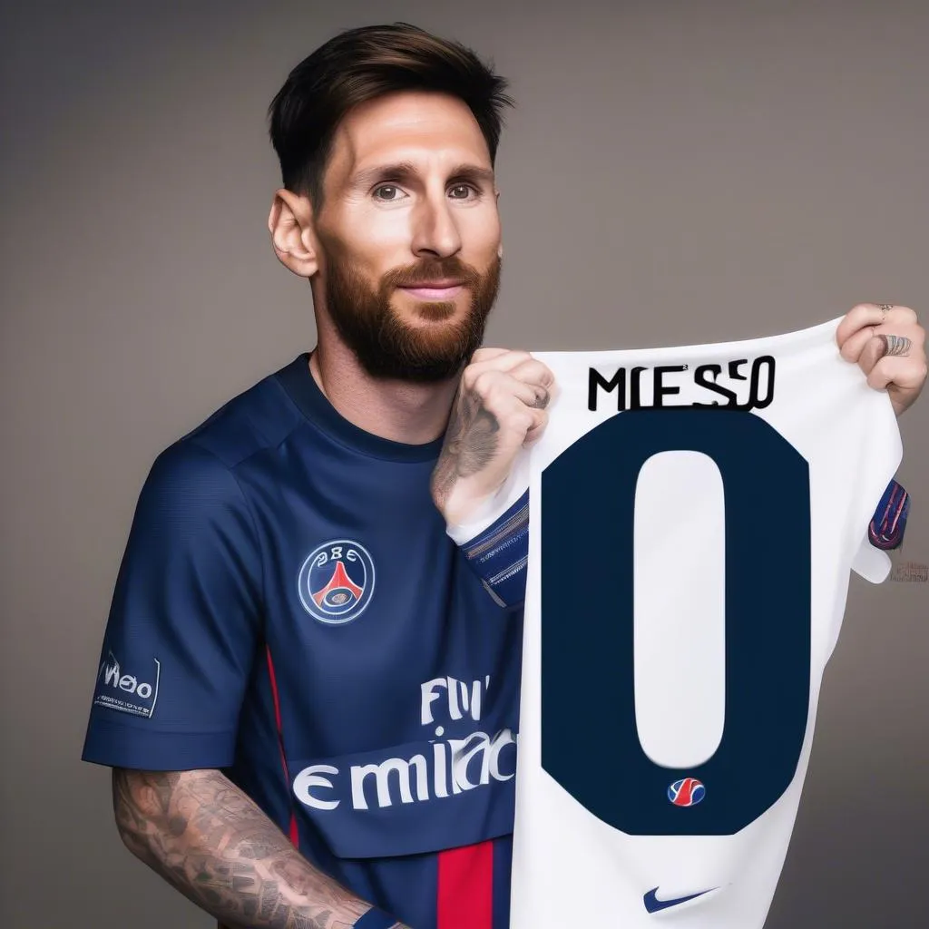 Messi Khoác Áo PSG