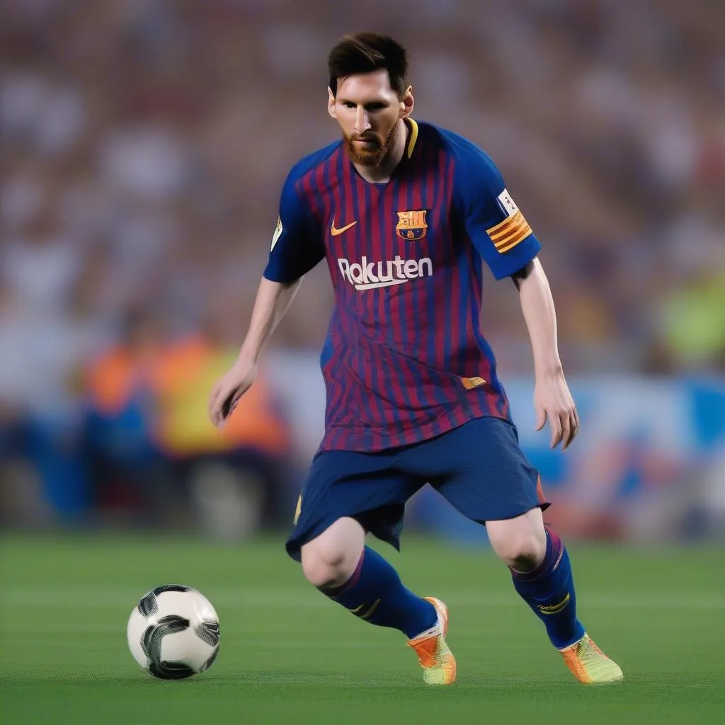 Messi kiến tạo và ghi bàn