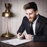 Messi ký hợp đồng