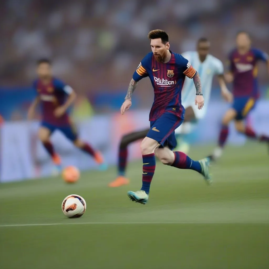 Pha đi bóng ma thuật của Messi - Kỹ thuật thượng thừa, tốc độ và sự khéo léo