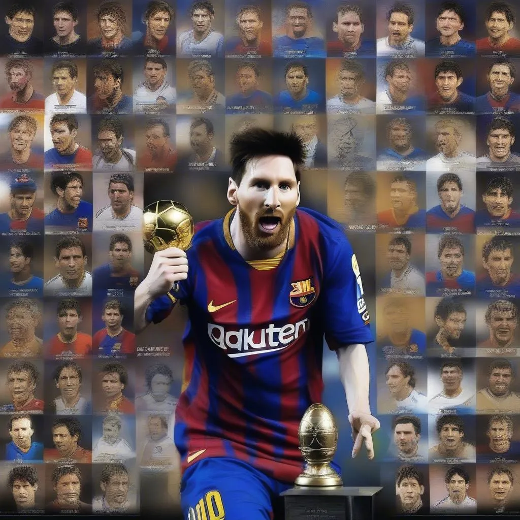 Lionel Messi đã giành được vô số danh hiệu và giải thưởng danh giá, khẳng định vị thế &quot;Cậu Bé Vàng&quot; của mình trong làng túc cầu.