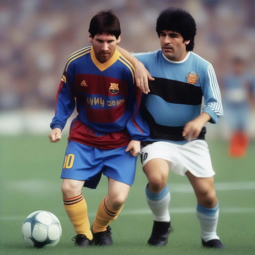 Lionel Messi và Diego Maradona: Hai huyền thoại vĩ đại của bóng đá thế giới