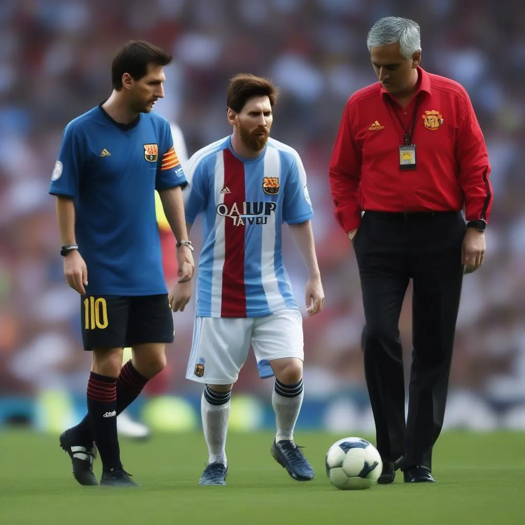 Messi và Mourinho: Cặp đối thủ nổi tiếng thế giới