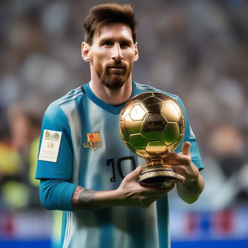 Messi nhận giải thưởng