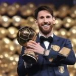 Messi nhận Quả Bóng Vàng