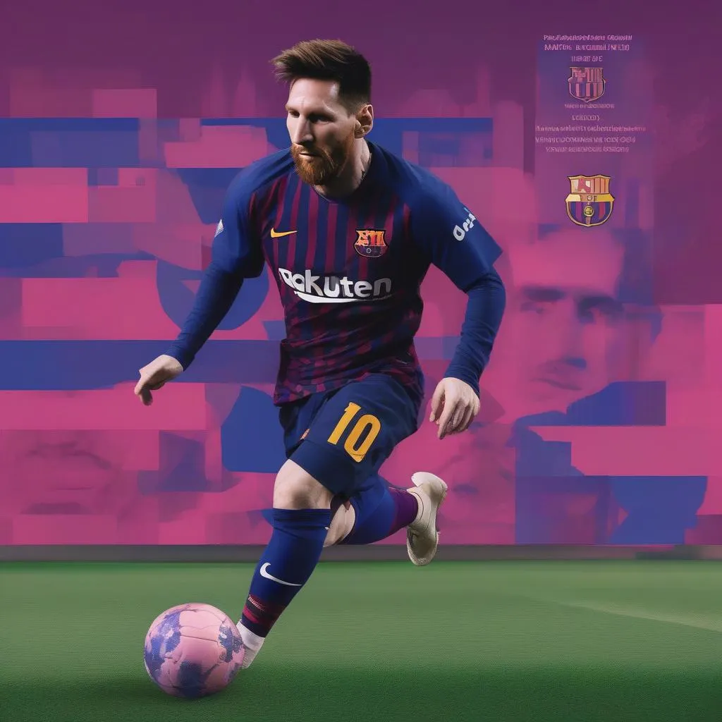 Messi ở Barcelona và Miami