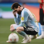 Messi ôm bóng trước trận thua Croatia