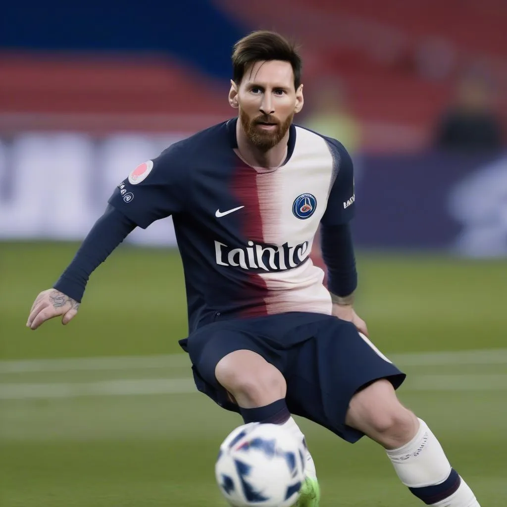 Messi Poster PSG