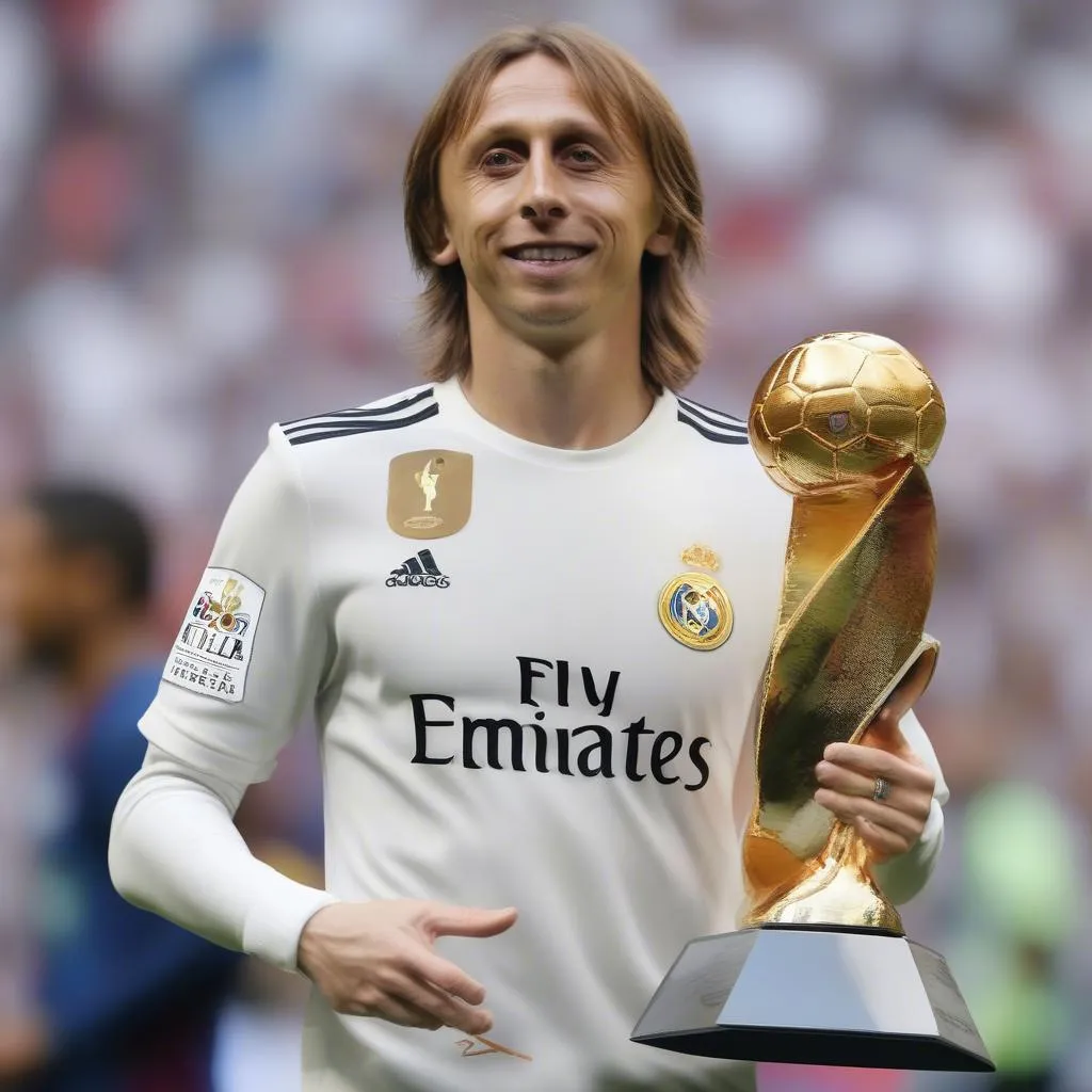 Luka Modric giành Quả Bóng Vàng năm 2018, đánh bại Messi và Ronaldo