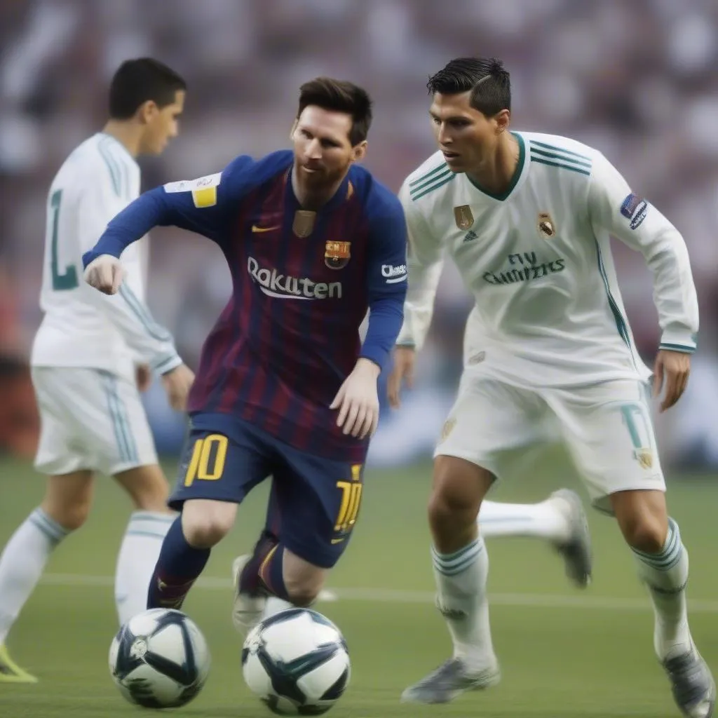 Lionel Messi và Cristiano Ronaldo - hai &quot;Vua&quot; của làng bóng đá thế giới