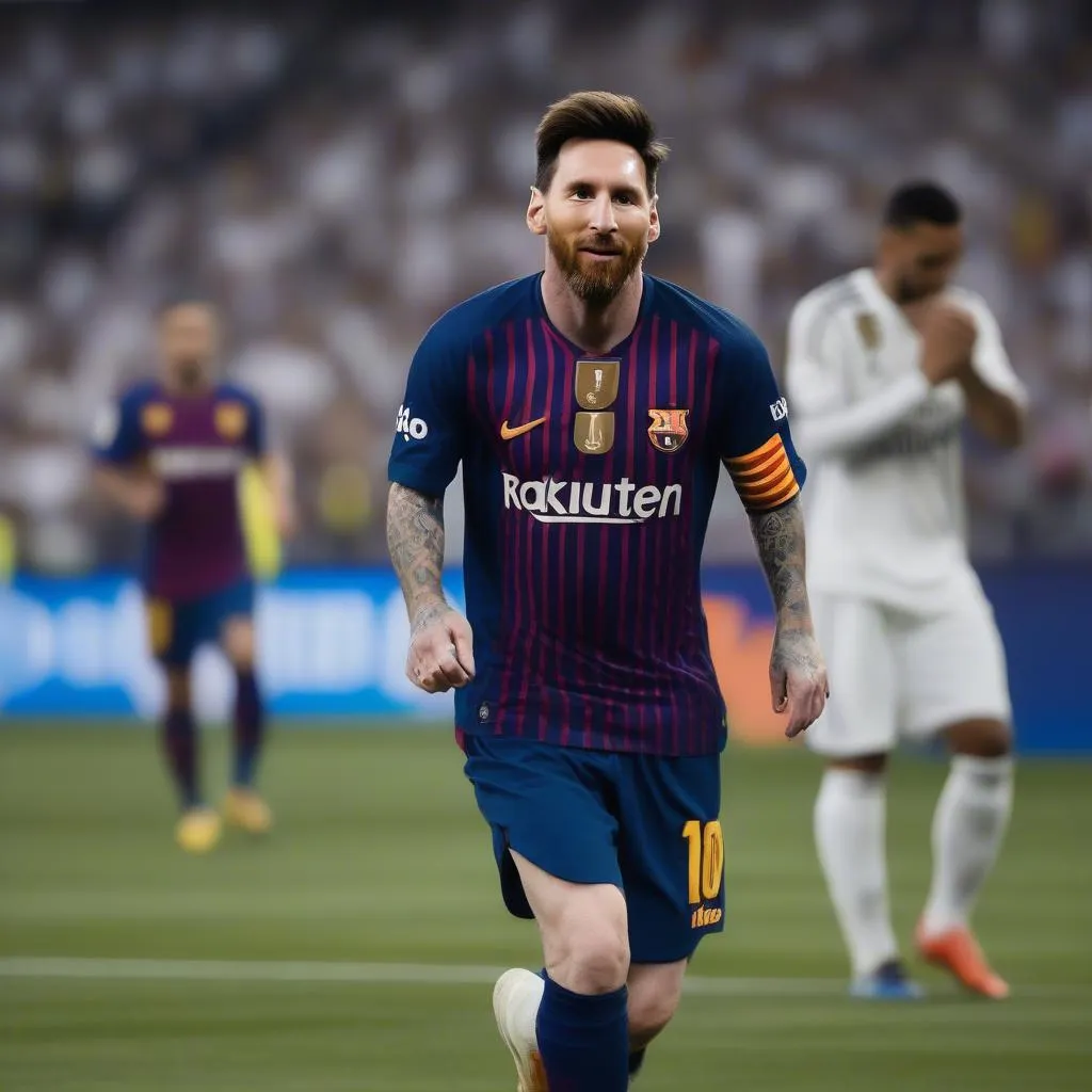 Messi khoác áo Real Madrid