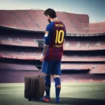 Hình Ảnh Messi Khi Rời Barca