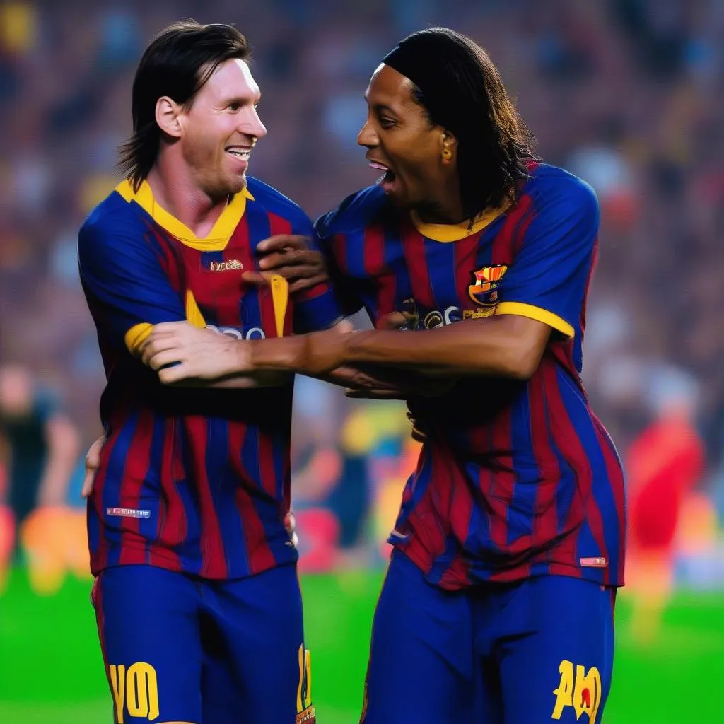 Messi và Ronaldinho