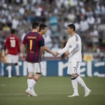 Messi và Ronaldo bắt tay