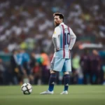 messi sút phạt