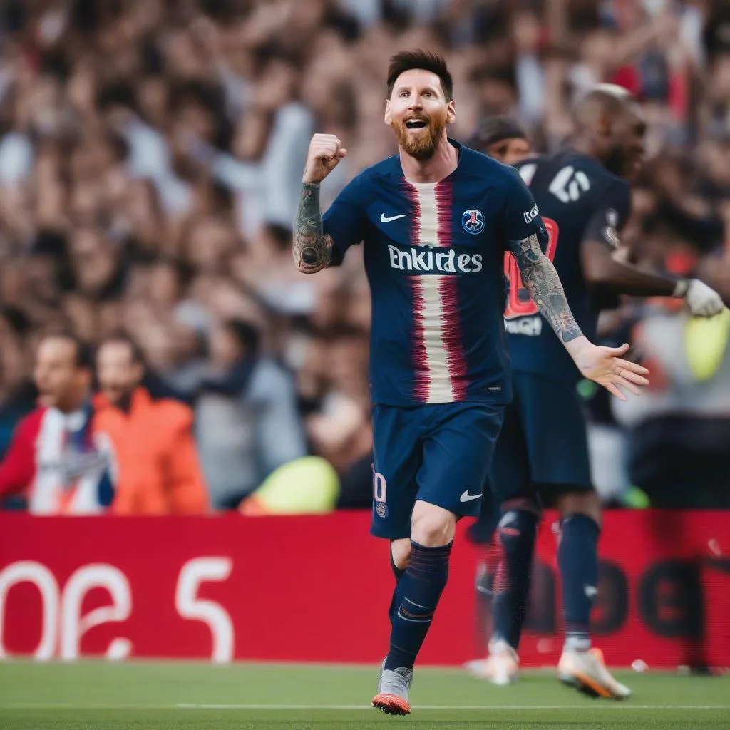 Messi ghi bàn cho PSG