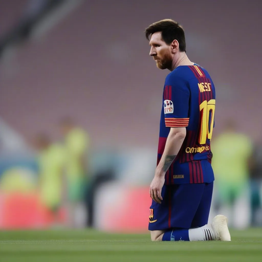 Messi thất bại ở trận chung kết Champions League 2021