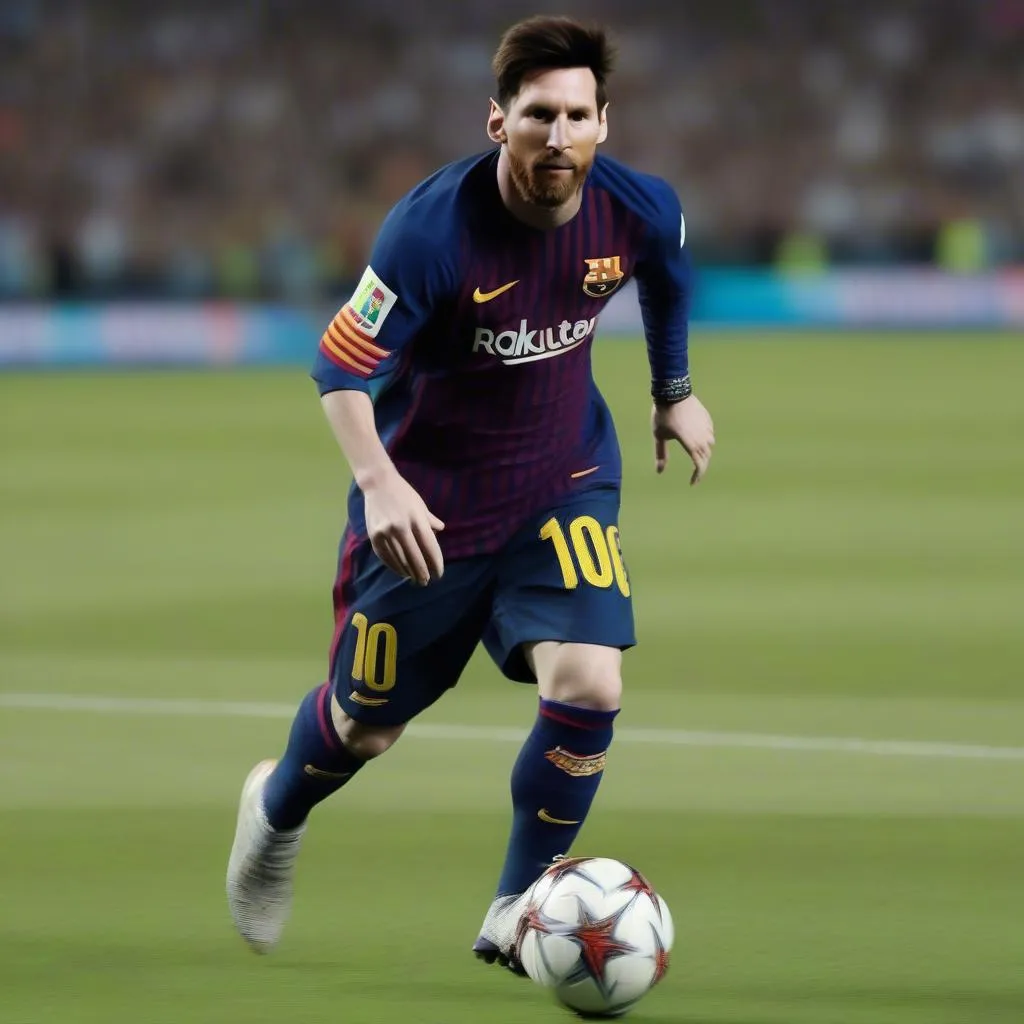 Messi tiết kiệm năng lượng