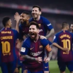 Messi Tỏa Sáng Trong Màu Áo Barcelona