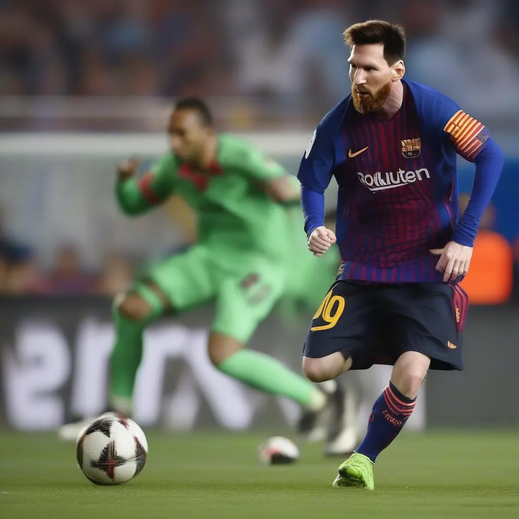 Nhận xét và đánh giá về trận E của Messi