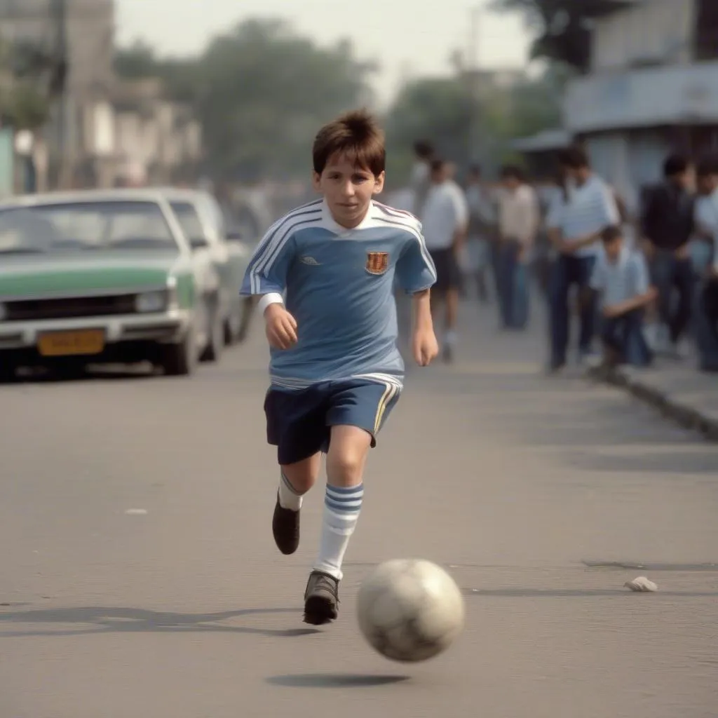 Tuổi thơ của Messi ở Argentina