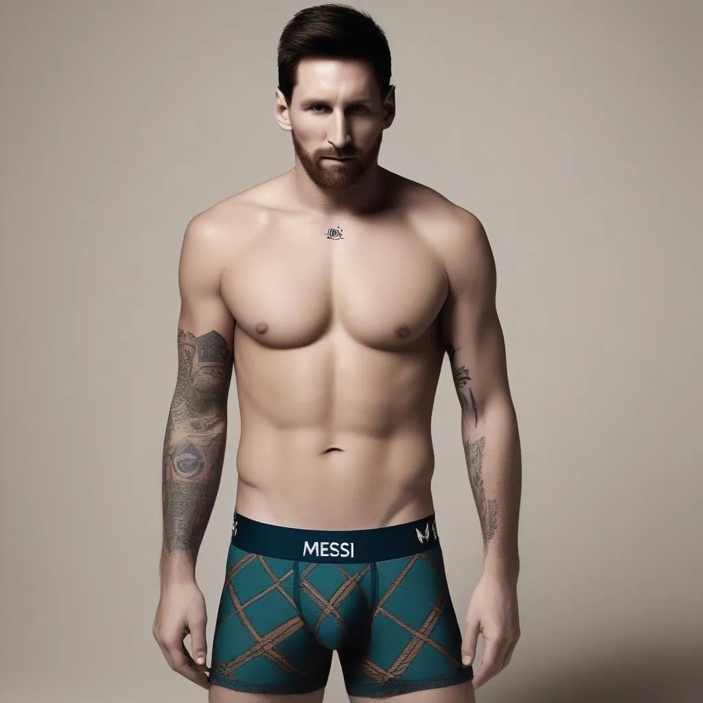 Thiết kế đồ lót Messi Underwear