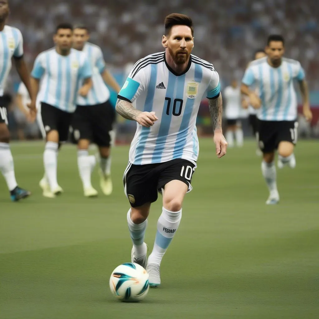 messi and argentina national team