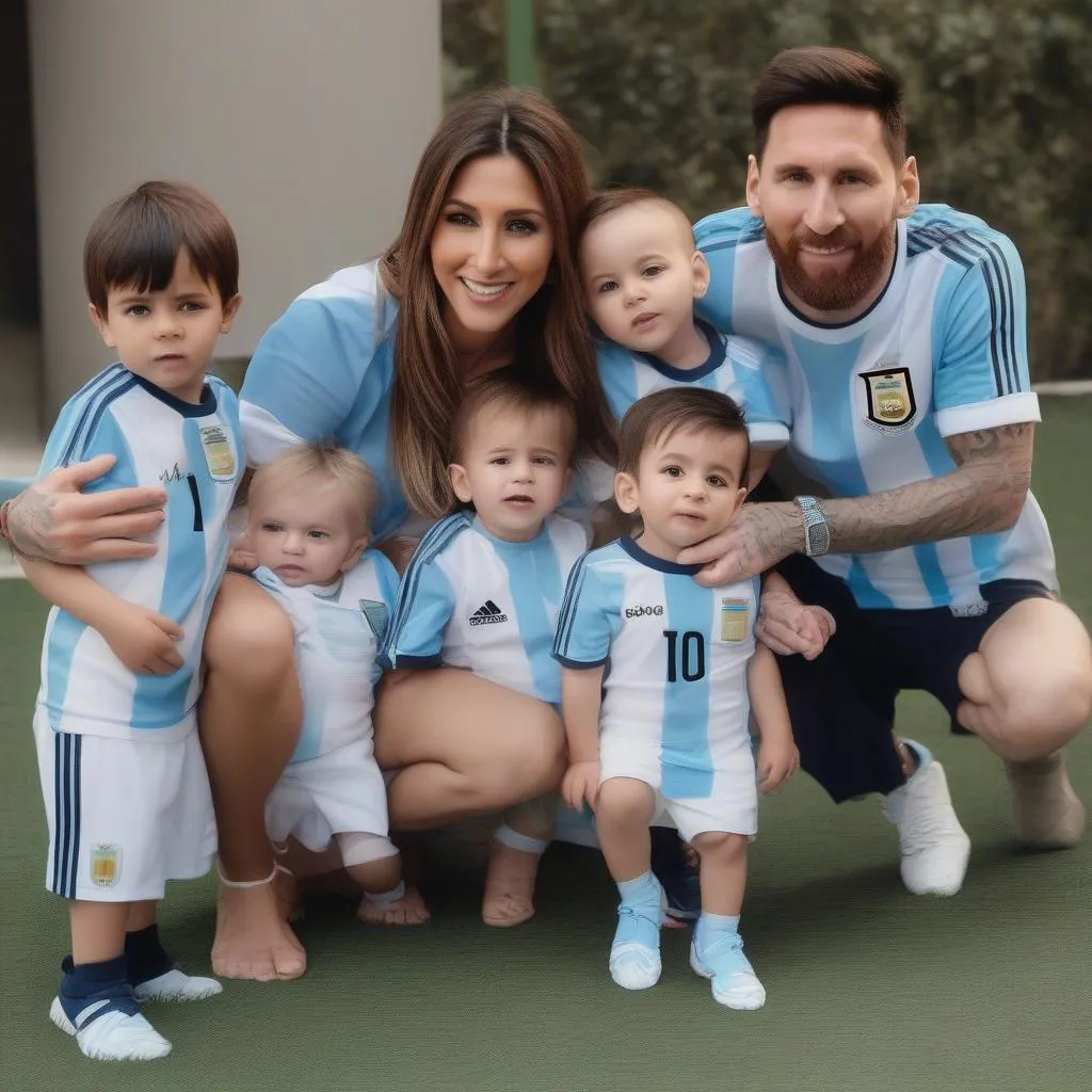 Messi và gia đình