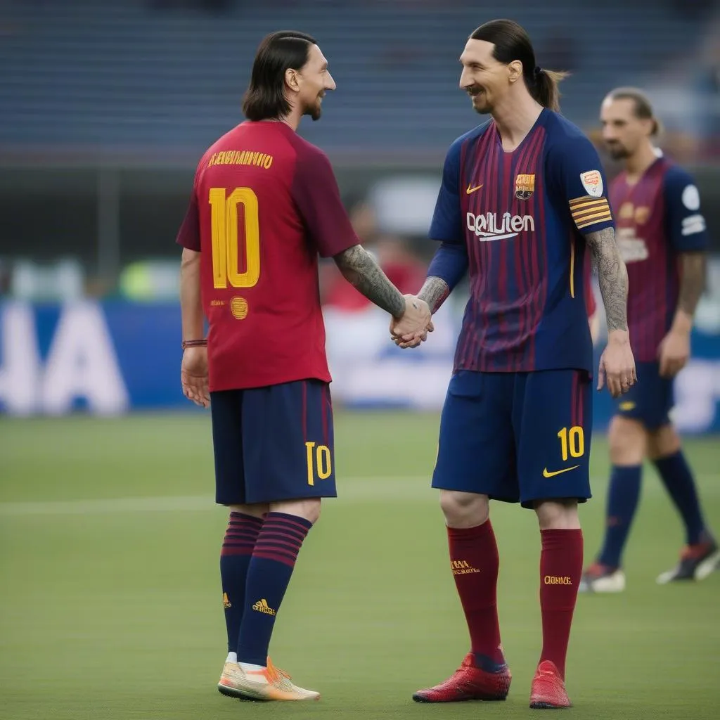 Messi và Ibrahimovic