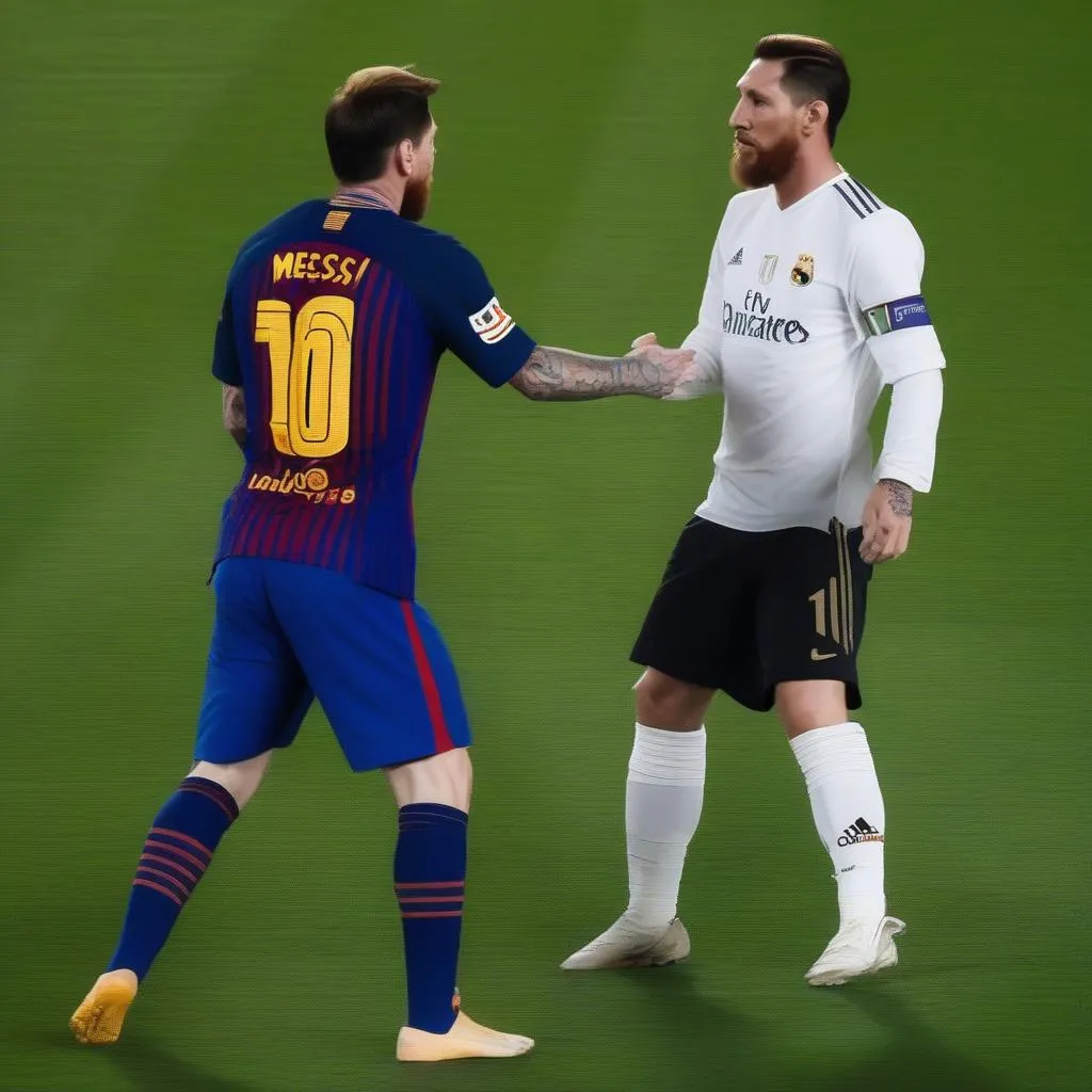 Messi và Ramos đối đầu nhau trong trận El Clasico