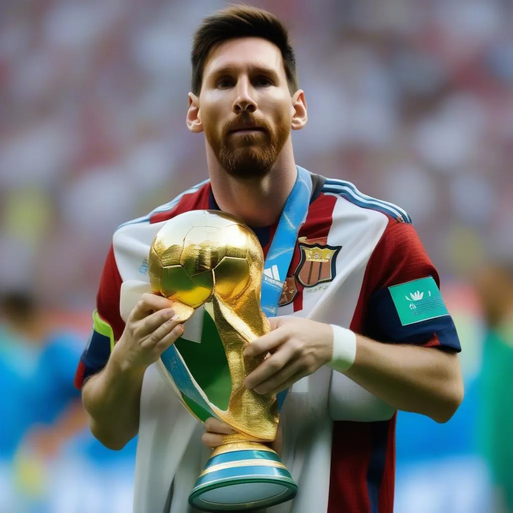 Hình ảnh Messi thất vọng sau trận chung kết World Cup 2014