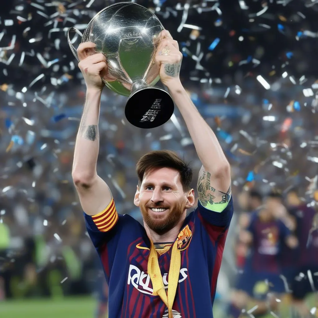 Messi Vô Địch Champions League