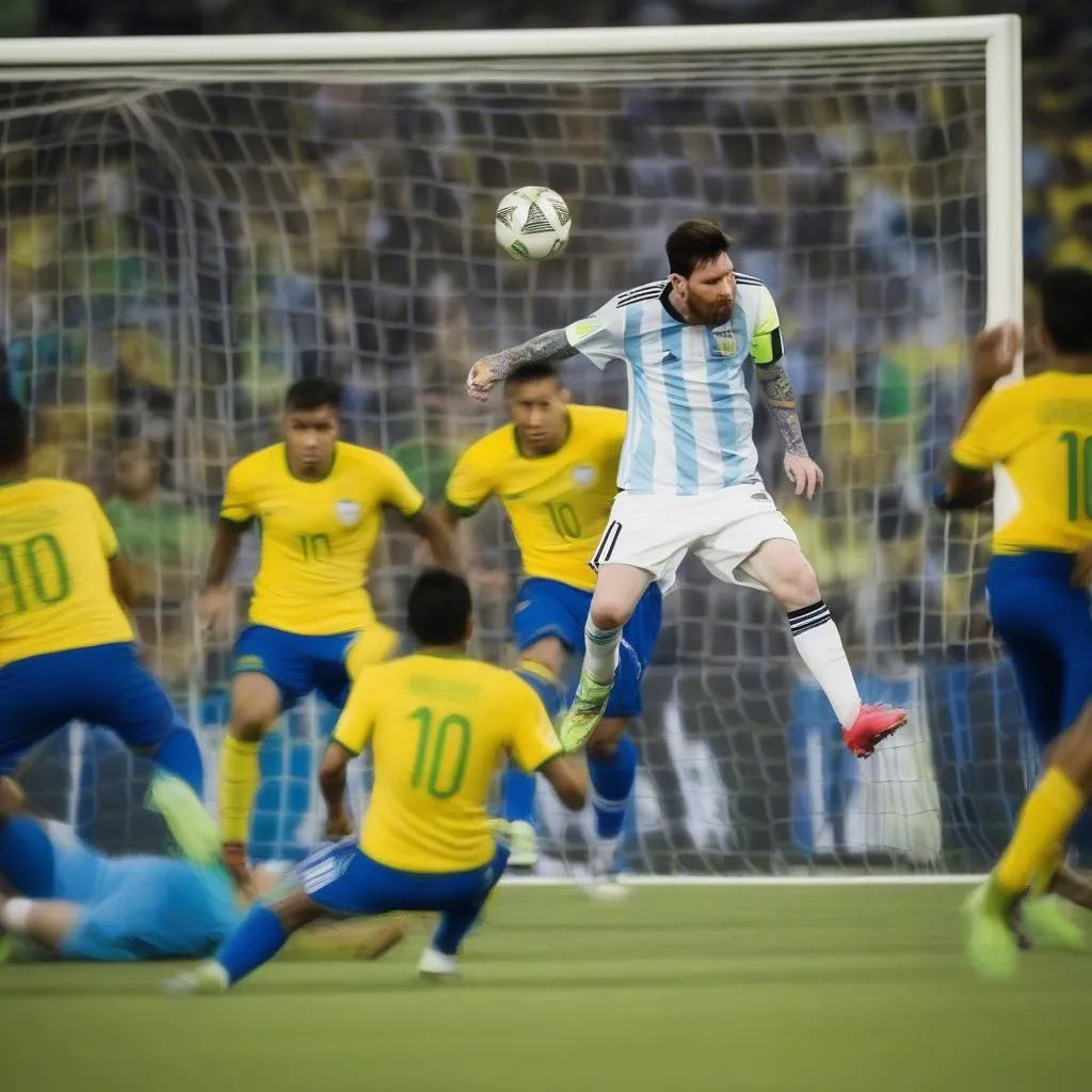 Messi vs Brazil:  Cặp đấu tạo nên những trận cầu đỉnh cao