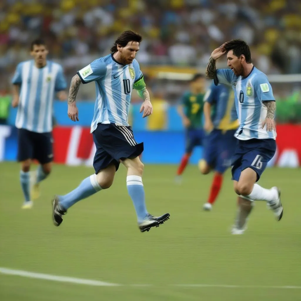 Lionel Messi and the Brazilian National Team Throughout History