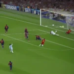 Lionel Messi ghi bàn trong trận chung kết Champions League 2009