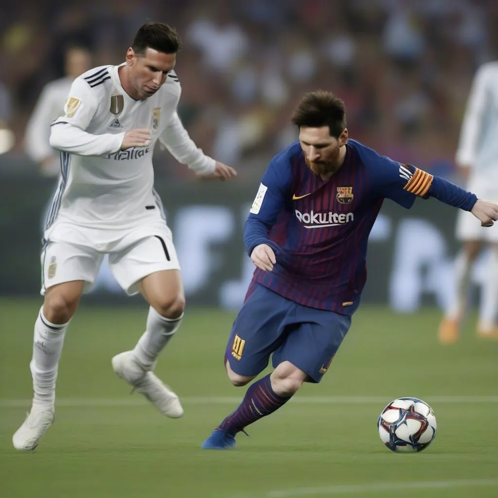 Messi vượt qua Ronaldo