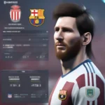 Hình ảnh Lionel Messi WB New Engine trong FIFA Online 4