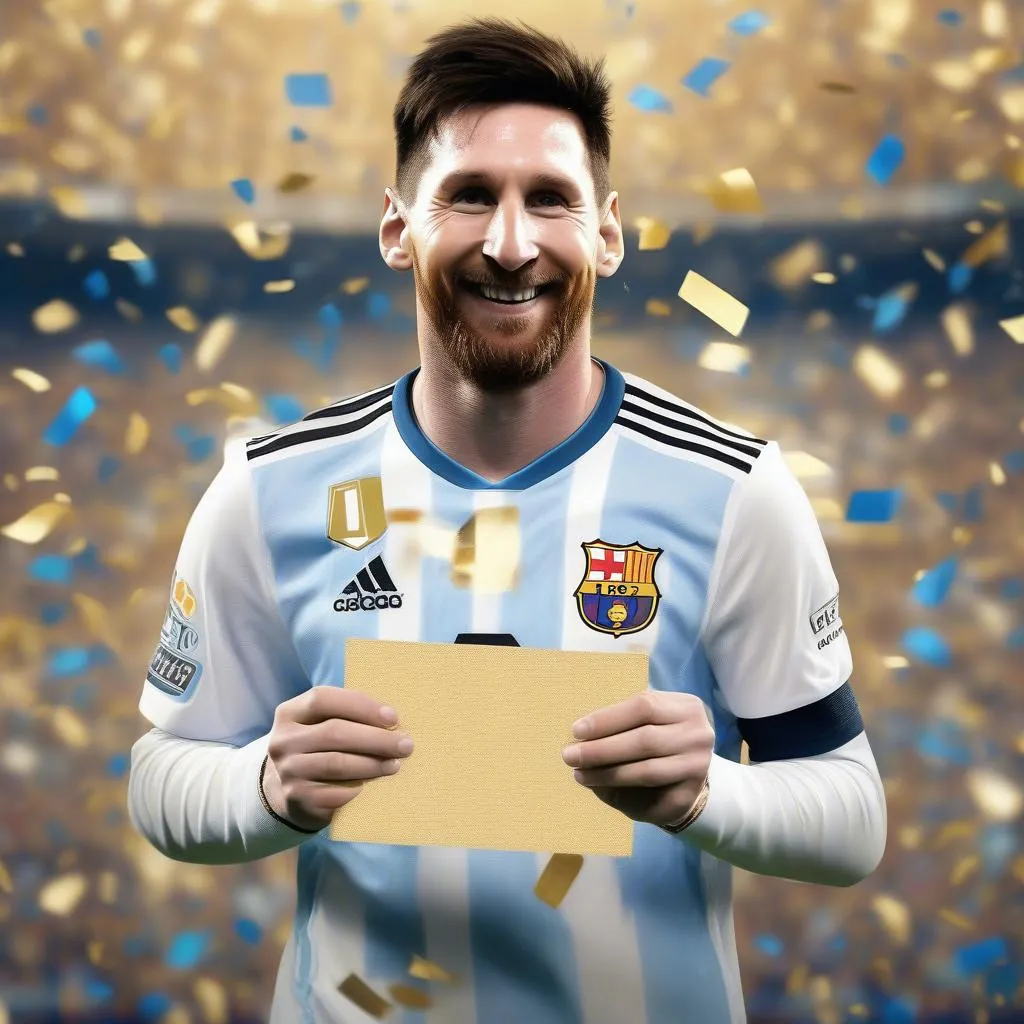 Messi WB Thẻ Vàng