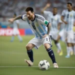 Lionel Messi thi đấu tại World Cup 2015